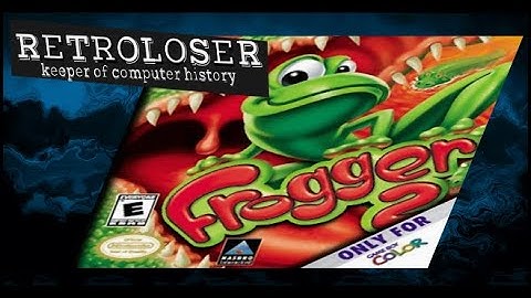 Frogger 2, nintendo game boy color, 4k