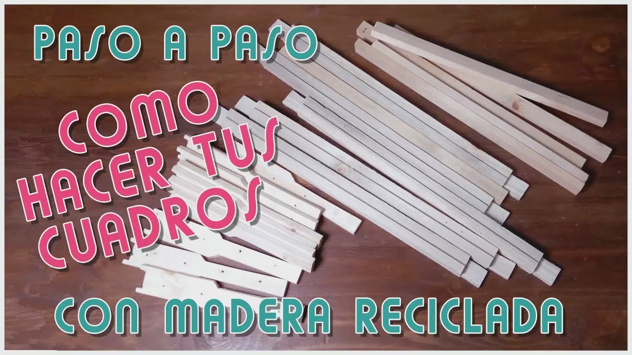 Cómo hacer tus cuadros para las colmenas.