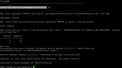 rman - backup as copy