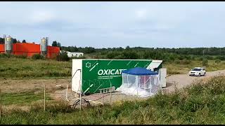 1 Машина Oxicatech 900 кубов в сутки переработки жидких отходов пищевой промышленности