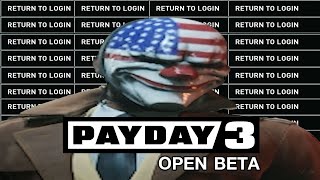 ประสบการณ์ Payday 3 open beta