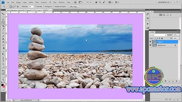 24  Magic Wand Tool in Adobe Photoshop CS4 Sinhala HD