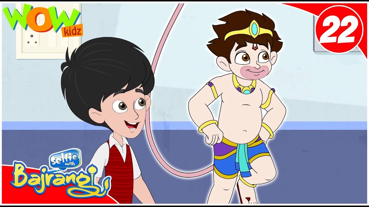 Selfie With Bajrangi | Hindi Cartoon for Kids | S2 Ep 22 | Khau Teacher | Wow Kidz