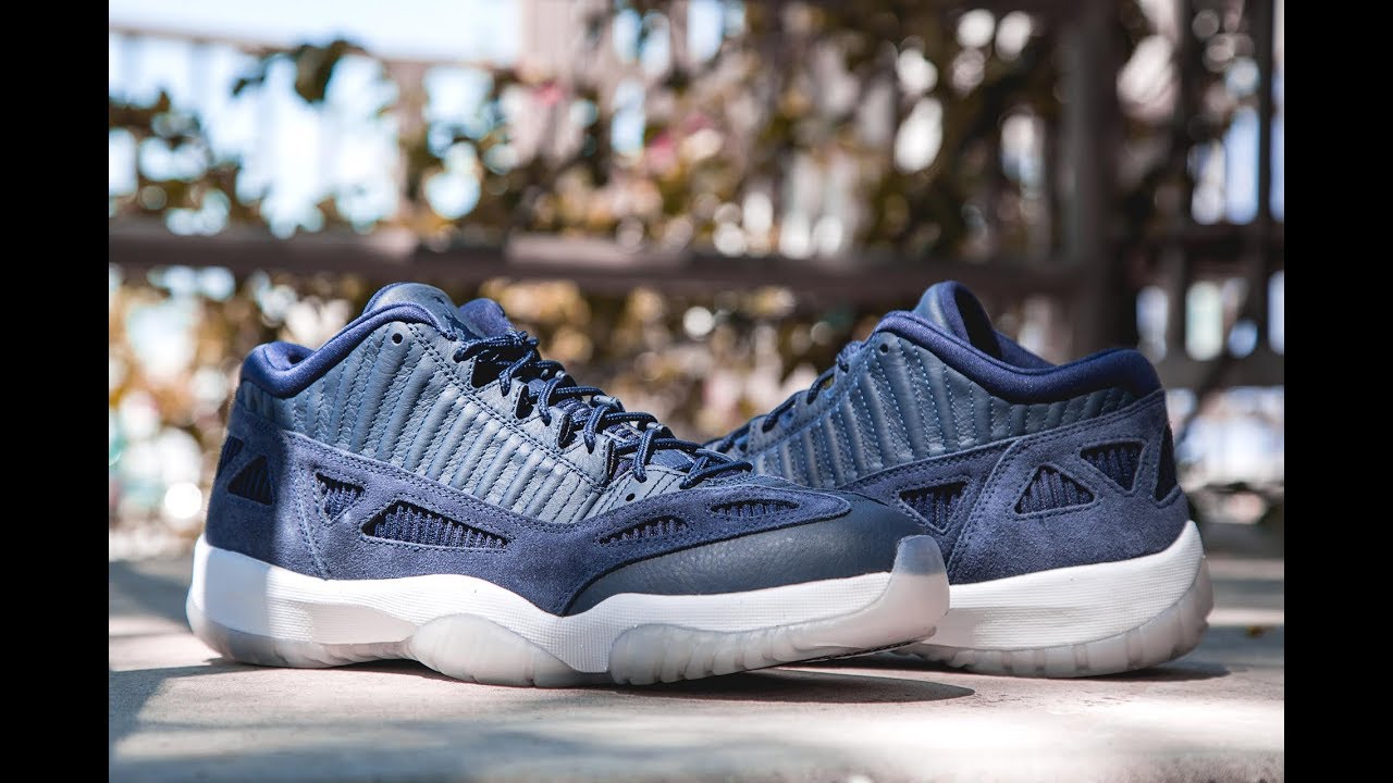 jordan 11 low obsidian