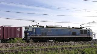 EF510-503牽引高速貨物【4K】信越本線上り3098ﾚ　札幌→福岡