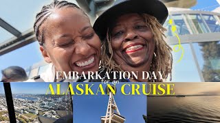 🚢 Embarkation Day | Boarding the Norwegian Bliss + URL Coffee Stop | Alaska Cruise Begins!