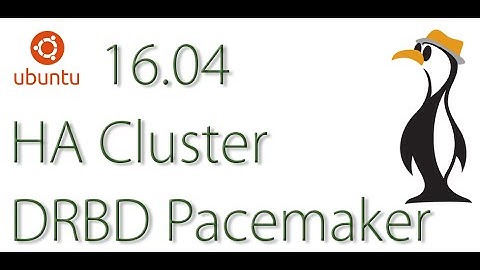 Ubuntu 16.04 DRBD Pacemaker HA Cluster