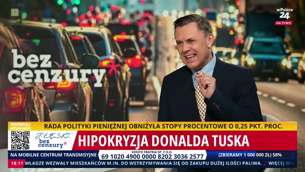 Hipokryzja rządu Tuska! Jacek Łęski Bez Cenzury