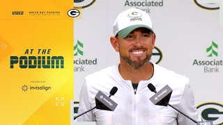 Matt LaFleur looking forward to playing in front of home crowd