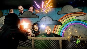 saints row 4 lets pretend easter egg