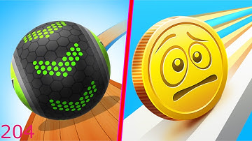 Going Balls Vs Coin Rush - Android iOS Gameplay Walkthrough - Mobile Games - 204