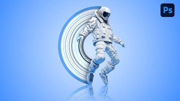 Circular Pixel Stretch Effect in Adobe Photoshop