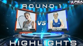 Torrie Malik vs Enora Villard | Optasia Championships Round 1 HIGHLIGHTS