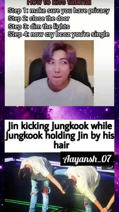 Jin kicking Jungkook while JK holding Jin 🤣😂 #bts #btsmemes #100kvews #trending #shorts #jungkook
