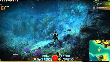 Guild Wars 2 : How to get to Breekeelee POI at Sanguine Bay in Bloodtide Coast