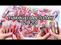 MAKEUP DECLUTTER! My TOP Lip Glosses &amp; Lip Oils + What I Got Rid Of + SWATCHES