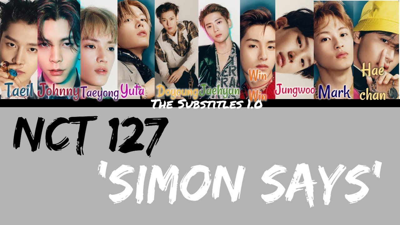 NCT 127 (엔시티 127) - Simon Says Lyrics [Color Coded-Han/Rom/Eng