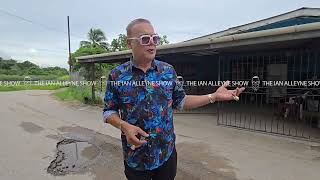 Ian Alleyne at McLeod Trace where suspected bandit was killed