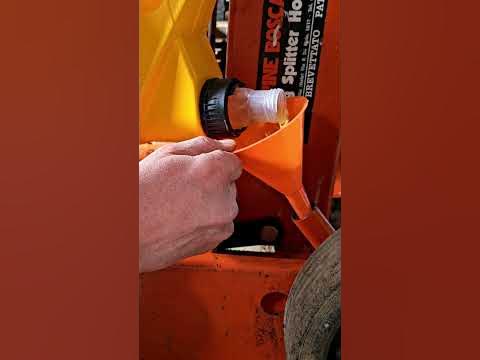 Log splitter repair - YouTube