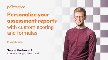 Personalize your assessment reports with custom scoring and formulas ⎮ Pointerpro