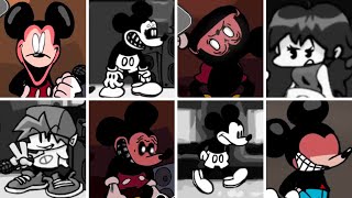 VS Sadmouse.AVI V2 Cutscenes/Phases (Reanimated & Colored Full Horror Week)