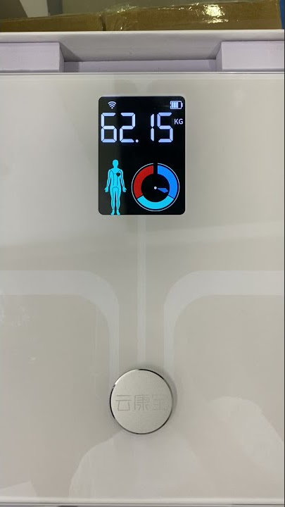 Carpet scale, LCD color display