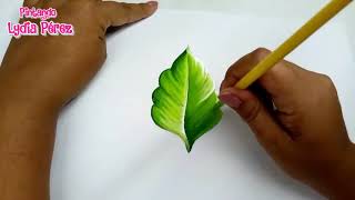 How to Paint Leaves Step by Step for Beginners