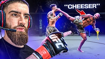 Facing The #1 Ranked Cheeser in UFC 5!