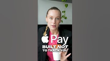 Did you know Apple Pay is one of the only payment systems built to NOT track you?!