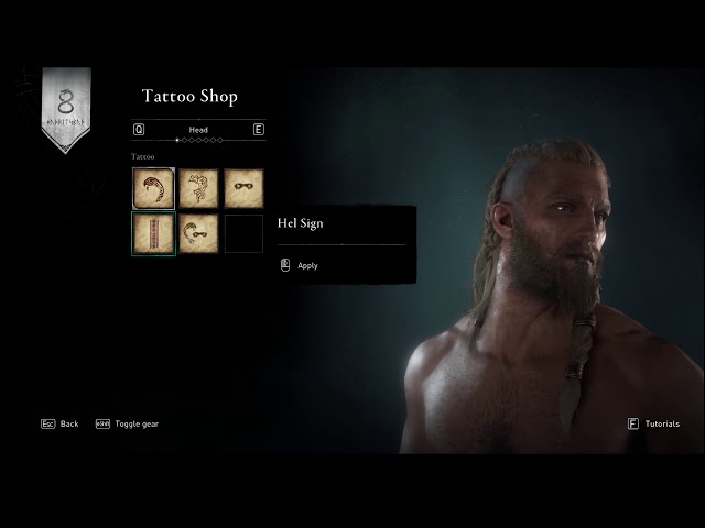 Assassins Creed Valhalla How To Change Hair Styles And Add Tattoos Quicktips - YouTube