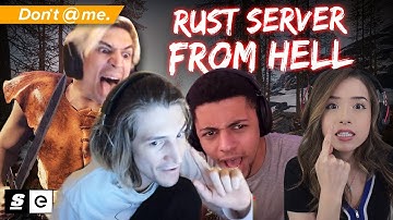 xQc Reacts to xQc Turned This Rust Server Into a Living Hell (theScore esports)