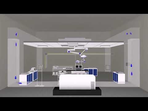 pharma AirLaminar Air Flow Animation 720p