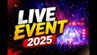 🔥 Live Event 2025 | Clint work | Sadiq Motion Graphics
