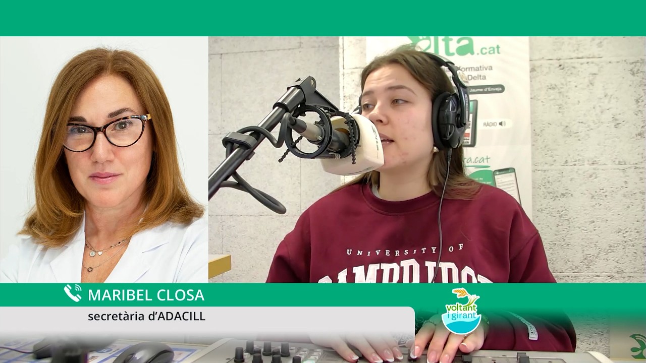 Voltant i Girant amb Maribel Closa, secretària d'ADACILL