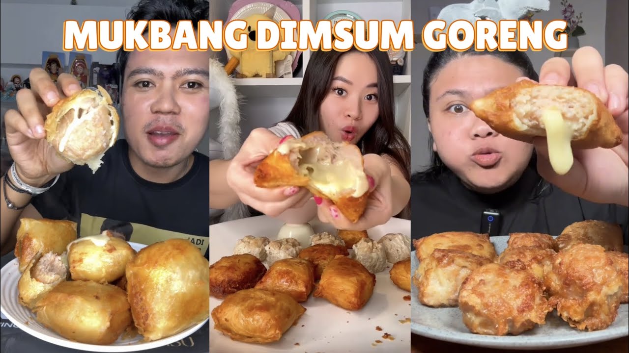 MUKBANG DIMSUM GORENG 🤤🤤🥵😋 ||