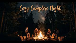 Relaxing RPG Music – Cozy Campfire Night Ambience | Fantasy Adventure Sleep Music