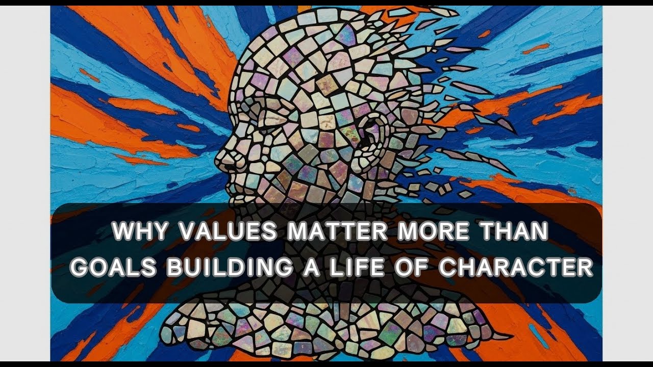Why Values Matter More Than Goals: Building a Life of Character - YouTube