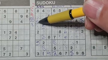 Tuesday. Bonus Extra edition (#6443) Three Star Sudoku puzzle  05-16-2023 Extra part 1 of 4