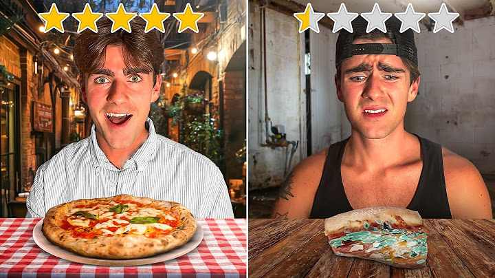 BEDSTE vs DÅRLIGSTE Pizza i Italien