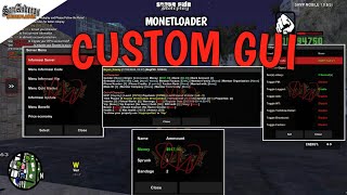 MONETLOADER GUI CUSTOM LOGO 😱 ‼️ SUPORT ALL CLIENT #gta #samp #roleplay #fivem 
