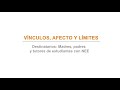 Vínculos, afecto y límites