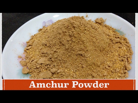 Amchur Powder Recipe | How to make Raw Mango Powder | Easy Homemade Amchoor