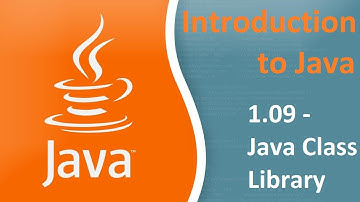1 09   Java Class Library