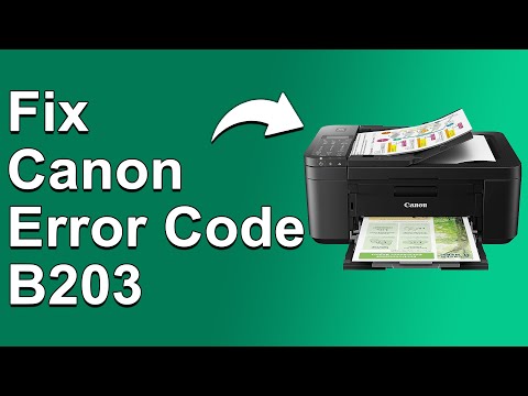 How To Fix The Canon Error Code B203 - Meaning, Causes, & Solutions (Quick And Easy Method)