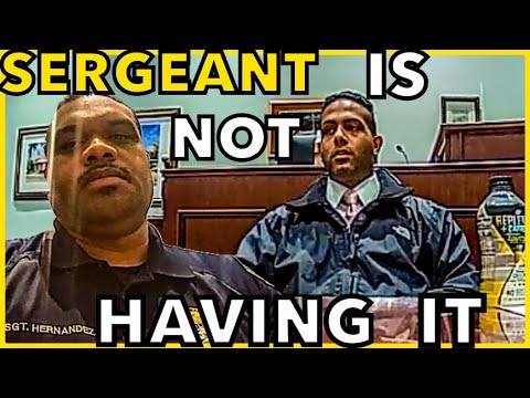 Cop Lies Under Oath During Internal Affairs Complaint