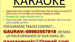 Dil Kya Kare The Unwind Mix Full Karaoke Track By Gaurav