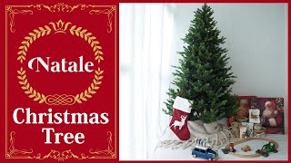 クリスマスツリー『ナターレ』細部までこだわったオリジナルのナチュラルヌードツリー