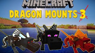 Minecraft Dragon Mounts 3 Mod Showcase