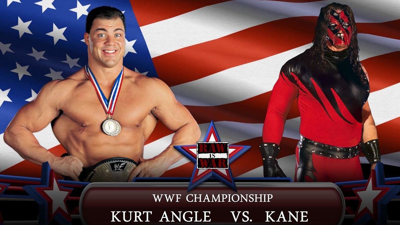 WWE 2K25  - Kane vs. Kurt Angle - WWF Championship