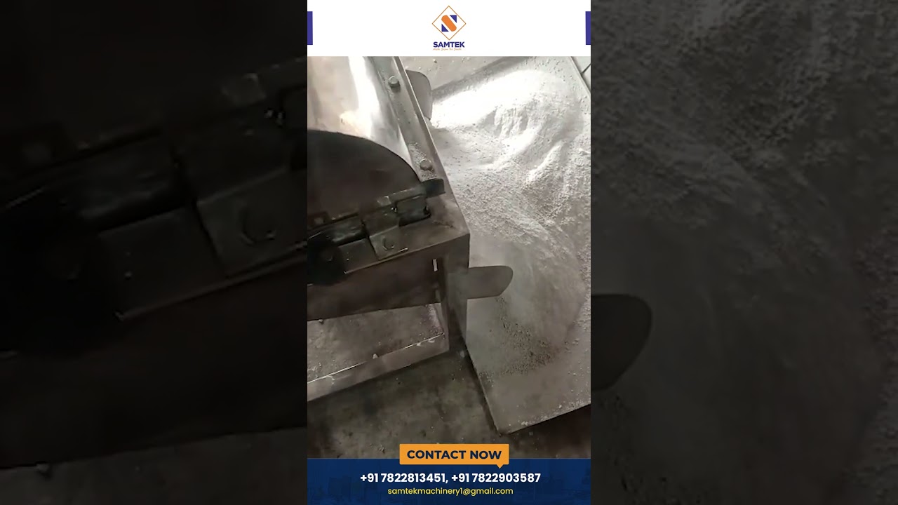 Stainless Steel Blending Machine And Powder Mixing Machine | Samtek Machinery